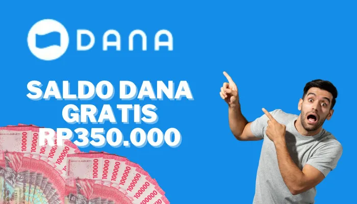 Dapatkan Saldo DANA Gratis Rp350.000! Klik Link Dana Kaget Sekarang dan Klaim Hadiah Anda (PosKota/Nur Rumsari)