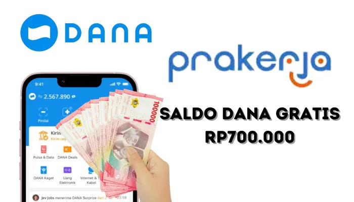 NIK KTP Anda Terkonfirmasi Lolos Terima Rp700.000 Saldo DANA dari Prakerja Gelombang 71, SELAMAT! (PosKota/Nur Rumsari)