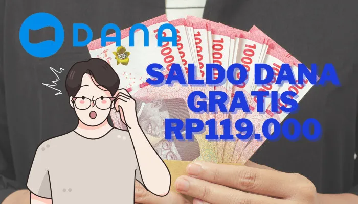 Ambil Saldo DANA Gratis Rp119.000 dari Aplikasi Penghasil Uang Terbukti Membayar 2025 Bakal Cair ke Dompet Elektronik! (PosKota/Nur Rumsari)