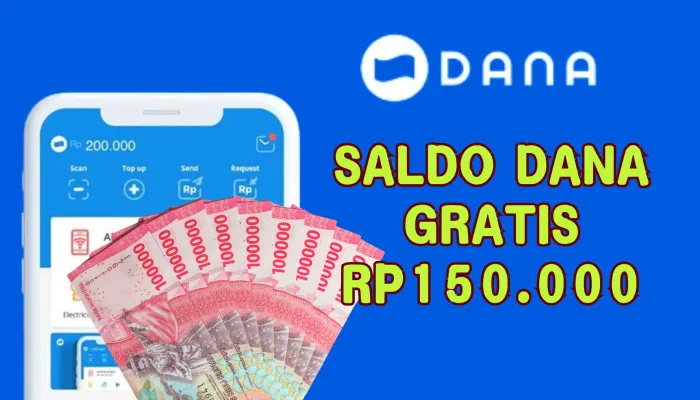 5 Cara Terbukti Dapat Saldo DANA Gratis Hingga Rp150.000 Per Hari (PosKota/Nur Rumsari)