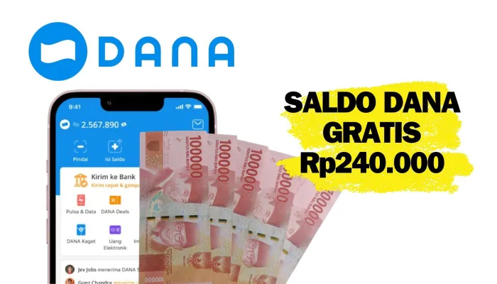 Cara Cepat Dapat Saldo DANA Gratis Rp240.000 di 2025, Cukup Bermain Game Saja! (Poskota/Nur Rumsari)