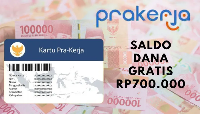 ntip Cara Lolos Kartu Prakerja Gelombang 72 untuk Raih Insentif Saldo DANA Gratis Rp700.000 Masuk ke Dompet Elektronik (Poskota/Nur Rumsari)