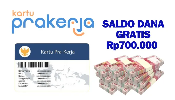 Klaim Saldo DANA Gratis Rp700.000 dari Program Kartu Prakerja Gelombang 72 (Poskota/Nur Rumsari)