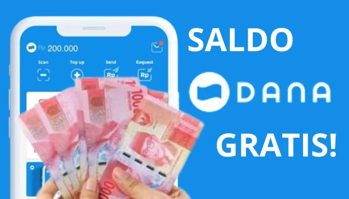 Klaim saldo DANA gratis dari link DANA Kaget dengan panduan ini. (Poskota/Nur Rumsari)