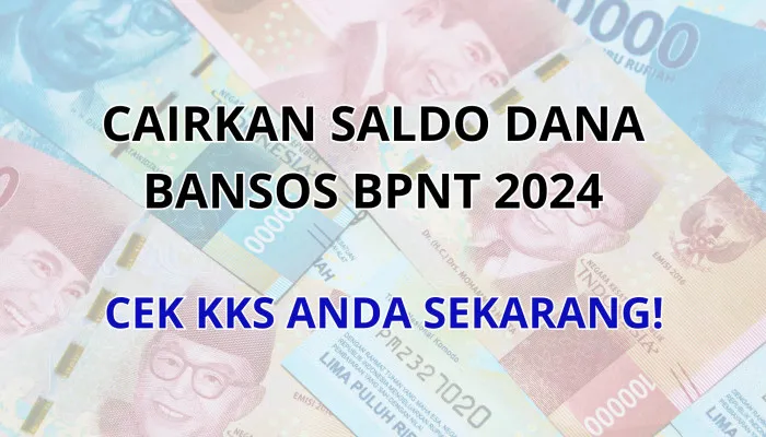 Cara Cek Pencairan Bansos BPNT Rp400.000 Cair di KKS. (Poskota/Nur Rumsari)