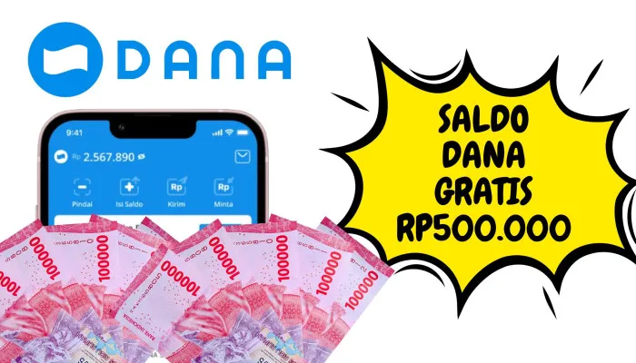 Tiga cara mudah klaim saldo dana gratis Rp500 ribu ke dompet elektronik  (Poskota/Nur Rumsari)