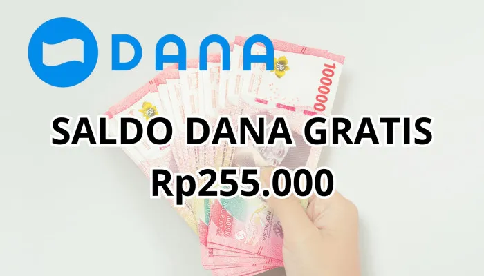 Temukan dua cara mudah klaim saldo dana gratis hingga Rp255.000 langsung cair ke dompet elektronik (Poskota/Nur Rumsari)