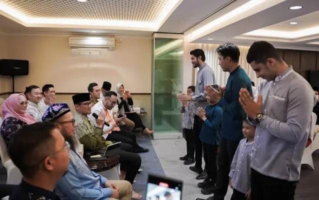 Menparekraf Sandiaga Uno saat menjadi narasumber pada Kajian Ekonomi Series - MES DKI Jakarta x Muslimtech Fasilitasi Bisnis Berbasis Teknologi. (ist)