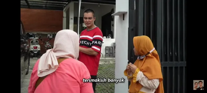 Baim Wong. (Tangkapan layar channel YouTube Baim Paula)