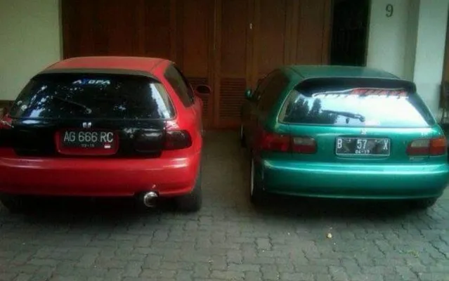 Honda Civic Estilo, mobil tua harga bikin geleng-geleng kepala.(dok: Idham)