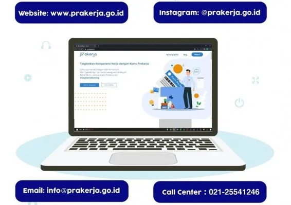 Batas waktu penyelesaian pelatihan Prakerja. (Website Kemenkeu RI)