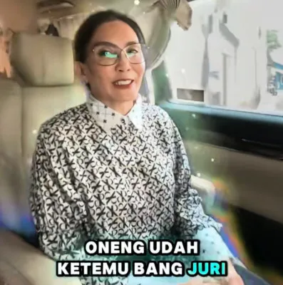 Rieke Diah Pitaloka kaget mendengar tanah milik Mat Solar yang belum diganti rugi proyek Pembangunan Jalan Tol Cinere - Serpong. (TikTok Rieke Diah Pitaloka)