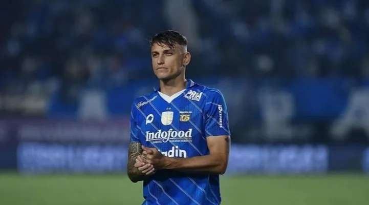 Stefano Beltrame out dari Persib Bandung. (ig @stefano_beltrame)