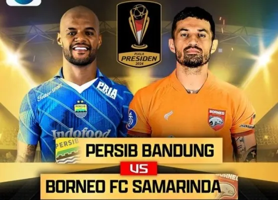 jadwal link streaming Persib Bandung vs Borneo FC, cek di sini.