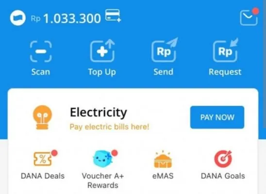 trik sering dapat saldo dana gratis Rp50.000 masuk ke dompet elektronik.