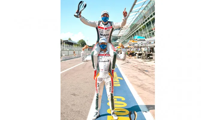 Bamsoet apresiasi keberhasilan Sean Gelael di European Le Mans Series (ELMS) Italia. (Foto/fb.bamsoet)