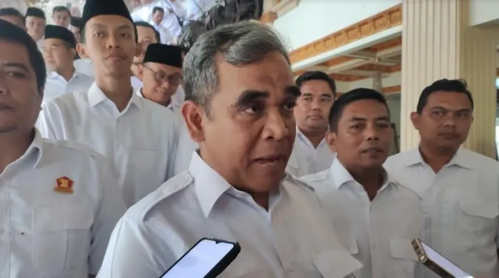 Sekjen DPP Partai Gerindra, Ahmad Muzani. (Foto: Samsul Fatoni).