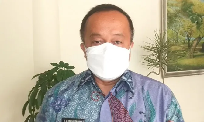 Deni Hermawan: Pihaknya tidak mematok besaran iuran kepada ASN untuk kegiatan Bansos pada HUT Banten nanti. (Foto/luthfi) 