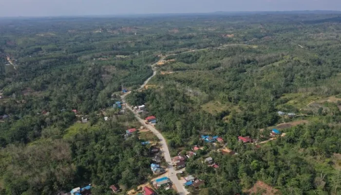 Kecamatan Sepaku Kabupaten Penajam Paser Utara Kalimantan Timur pada 28 Agustus 2019.