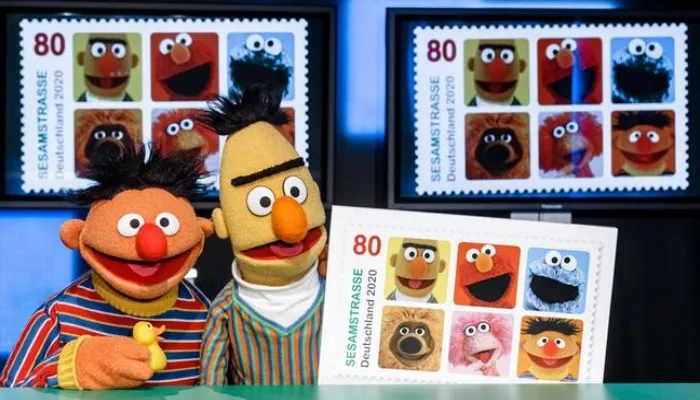 Prangko Sesame Street