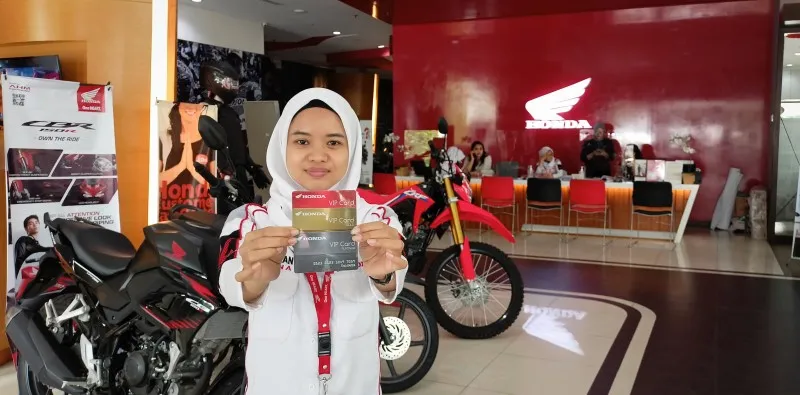 Produk Honda fokus memberikan beragam keuntungan lewat membership Honda VIP Card.(ist)