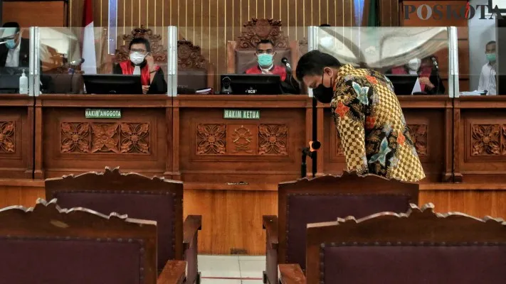 Sidang perdana Ferdy Sambo. (Foto/Ahmad Tri Hawari)