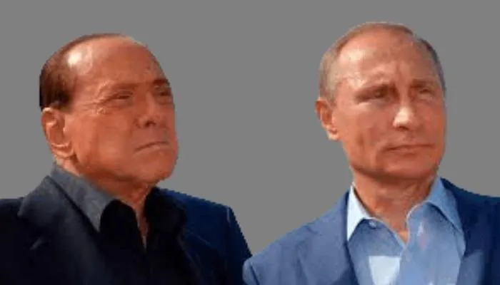 Silvio Berlusconi dan Vladimir Putin