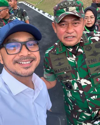 Giring Ganesha mohon doa agar Kabinet Merah Putih pada pemerintahan Prabowo Subianto semakin kompak setelah pembelakan di Akmil Magelang. (Instagram/@giring)