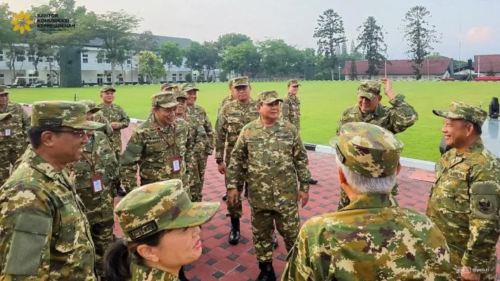 Presiden Prabowo Subianto ungkap soal tujuan pembekalan para pejabat Kabinet Merah Putih sebelum mengemban tugas. (Instagram/@pco.ri)