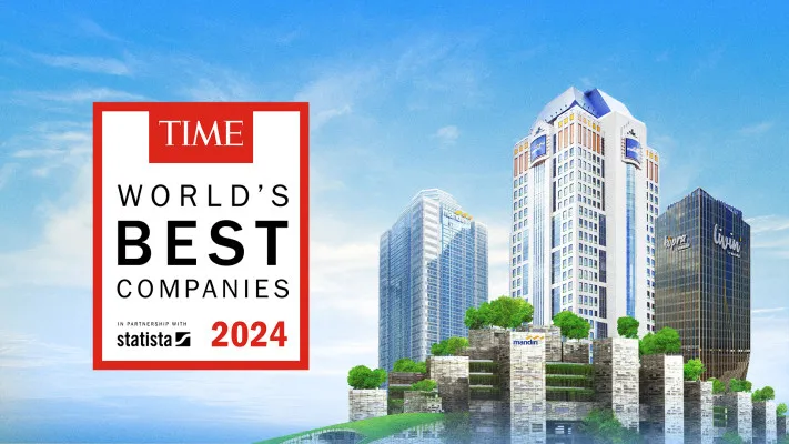 Foto: Bank Mandiri masuk Majalah TIME dan masuk dalam daftar ‘World’s Best Companies 2024’. (Dok. Bank Mandiri)