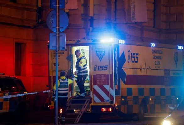 14 orang meninggal dalam penembakan yang terjadi di Kota Praha, Ceko. (Foto/Reuters)