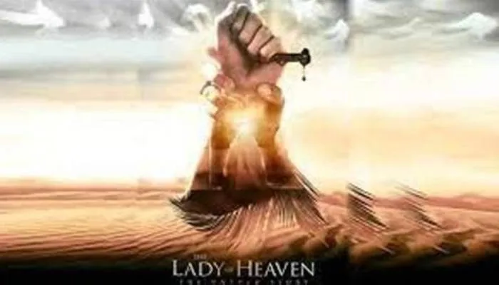 Poster “The Lady of Heaven”.