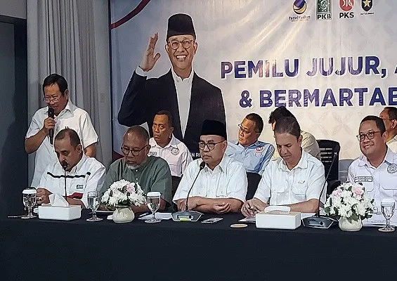 Timnas AMIN ingin ajang Pemilu berlangsun jujur, adil, demokratis, dan bermanfaat bagi masyarakat. (angga)