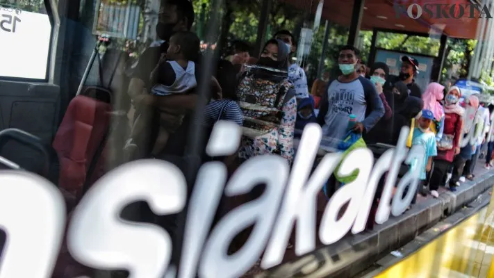 Ilustrasi TransJakarta. (Dok. Poskota)