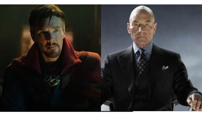 Professor X (kanan) muncul sekilas dalam trailer film Doctor Strange: Multiverse of Madness yang akan rilis bulan Mei nanti