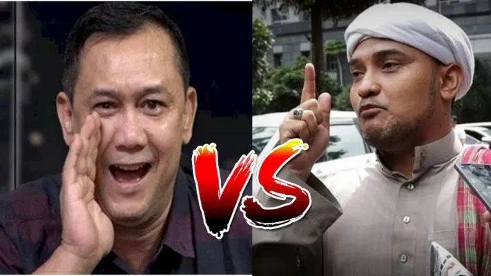 Netizen siap fasilitasi duel Denny Siregar vs Novel Bamukmin dengan hadiah Rp50 juta (Foto: diolah dari google)