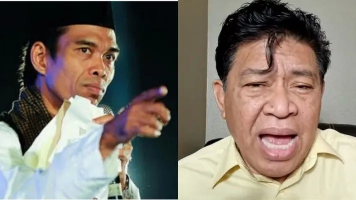 Ustadz Abdul Somad dan Pendeta Saifuddin (Foto: diolah dari Youtube)