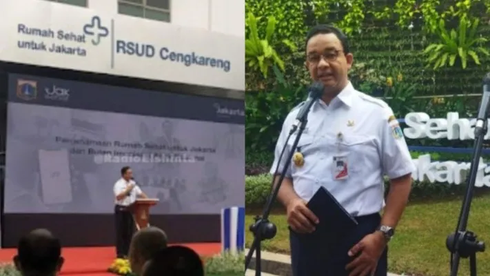 Anies Baswedan mengganti nama RSUD jadi RSUJ (Foto: ist)