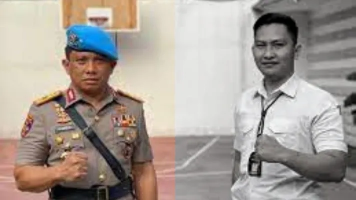 Foto Irjen Ferdy Sambo dan Yosua Hutabarat (Brigadir J) (dok. Poskota)