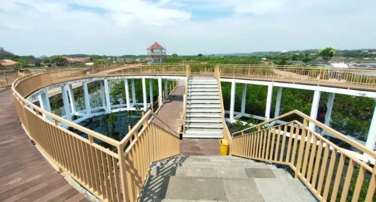 Kawasan Urban Aquaculture di Desa Ketapang, Kecamatan Mauk, Kabupaten Tangerang. (Foto/Doc.)