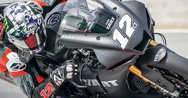 Yamaha YZF-R1 bekas latihan Maverick Vinales mau dijual. (foto/todocircuito)