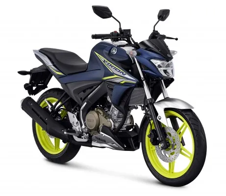 Warna baru Yamaha Vixion, peyegaran jelang tutup tahun makin sporty dan agresif. (Foto/yimm)