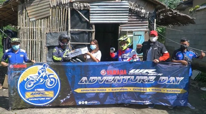 Main dealer Yamaha CV Sumber Jadi Bangka Belitung gelar WR Adventure Day. (foto/yamaha)