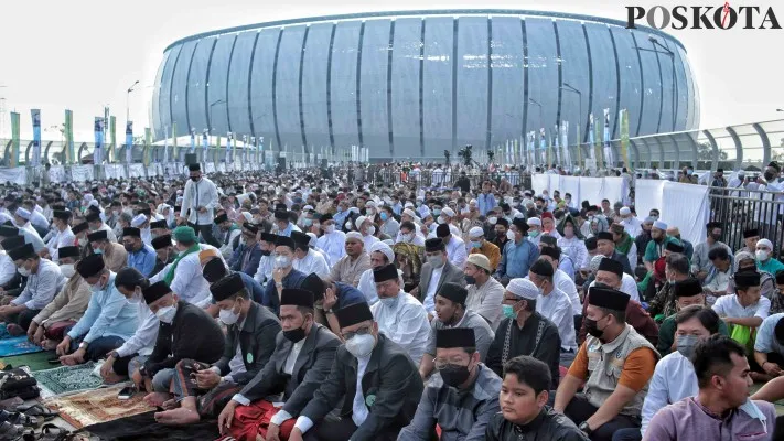 Shalat Ied di JIS. Ahmad Tri Hawaari