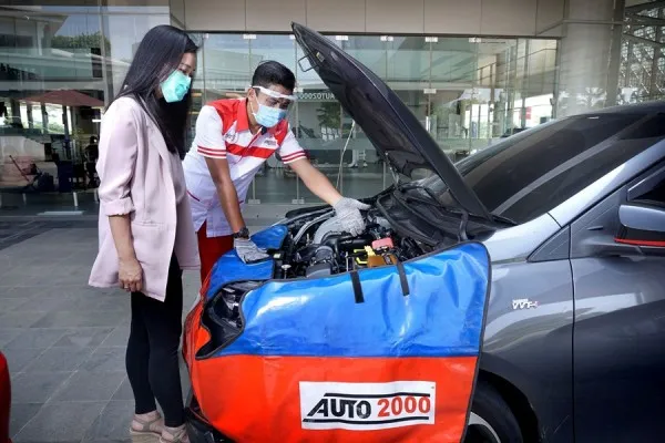 Ilustrasi mobil penyok. (Dok. Auto2000)