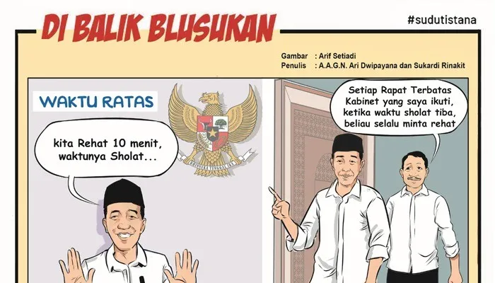 di balik blusukan : waktu ratas