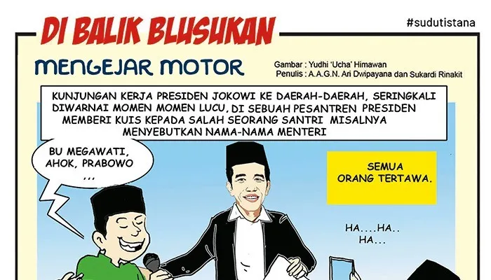 di balik blusukan : mengejar motor