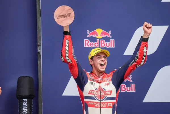 Fabio Di Giannantonio raih podium 2 di Moto2 GP Amerika. (foto/fogm)