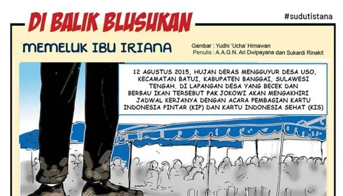 Di Balik Blusukan : Memeluk Ibu Iriana