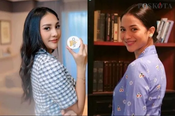 Kolase foto Anya Geraldine dan Putri Marino. (Sumber: Diolah dari IG @putrimarino dan @anyageraldine)